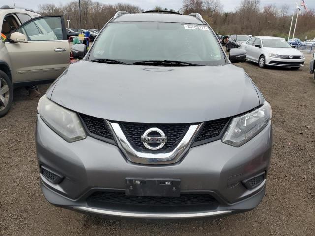 5N1AT2MK1FC869258 - 2015 NISSAN ROGUE S GRAY photo 5