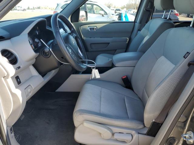 5FNYF4H22DB052414 - 2013 HONDA PILOT LX BLUE photo 7