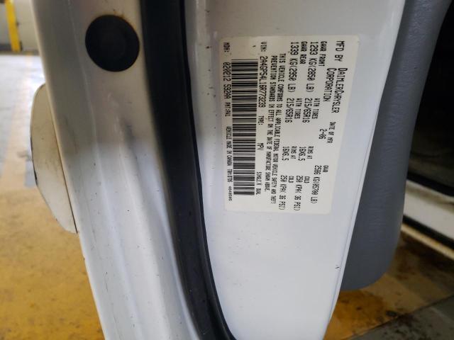 2A4GP54L16R773239 - 2006 CHRYSLER TOWN & COU TOURING თეთრი ფოტო 13