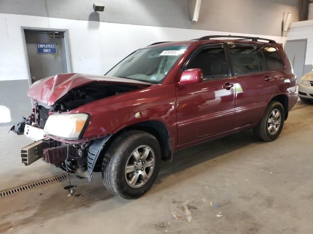 JTEEP21A270220055 - 2007 TOYOTA HIGHLANDER SPORT RED photo 1