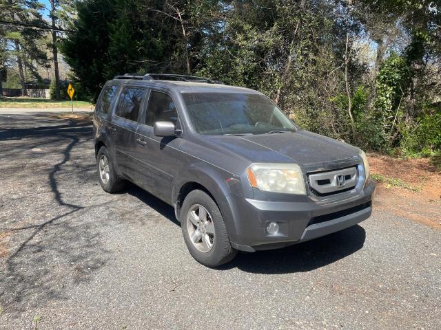 5FNYF3H56AB008058 - 2010 HONDA PILOT EXL GRAY photo 1