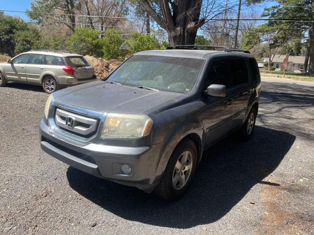 5FNYF3H56AB008058 - 2010 HONDA PILOT EXL GRAY photo 2