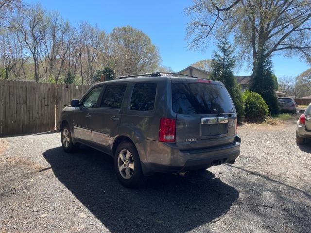 5FNYF3H56AB008058 - 2010 HONDA PILOT EXL GRAY photo 3