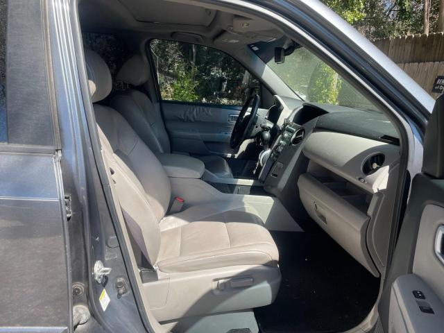 5FNYF3H56AB008058 - 2010 HONDA PILOT EXL GRAY photo 5