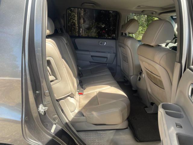 5FNYF3H56AB008058 - 2010 HONDA PILOT EXL GRAY photo 6