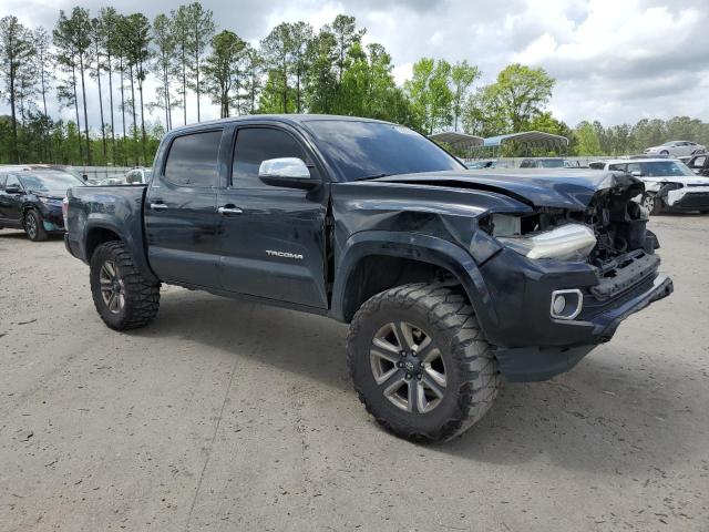 3TMGZ5AN7JM156742 - 2018 TOYOTA TACOMA DOUBLE CAB BLACK photo 4