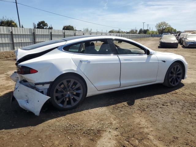 5YJSA1E29LF365241 - 2020 TESLA MODEL S WHITE photo 3