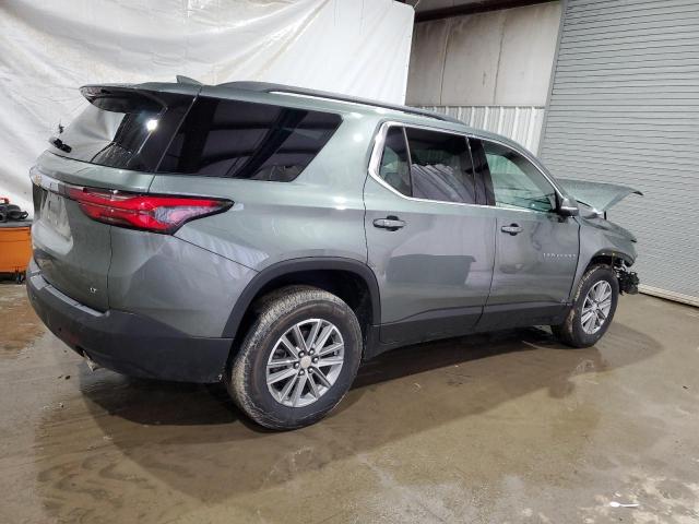 1GNEVGKW1PJ101772 - 2023 CHEVROLET TRAVERSE LT GREEN photo 3