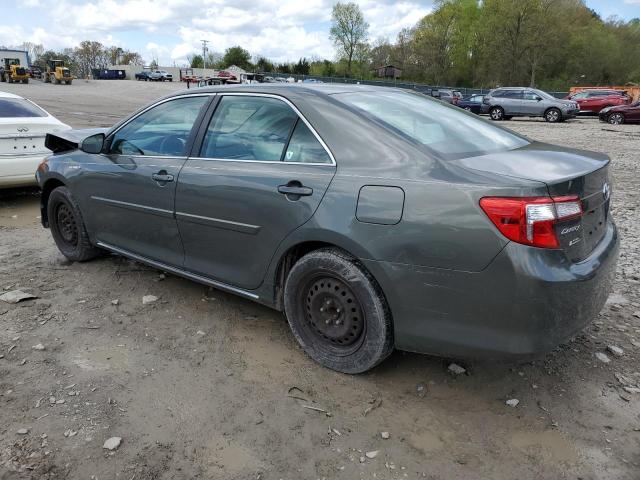 4T1BD1FK7EU118148 - 2014 TOYOTA CAMRY HYBRID GRAY photo 2