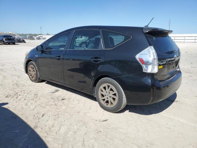 JTDZN3EU3D3242193 - 2013 TOYOTA PRIUS V BLACK photo 2