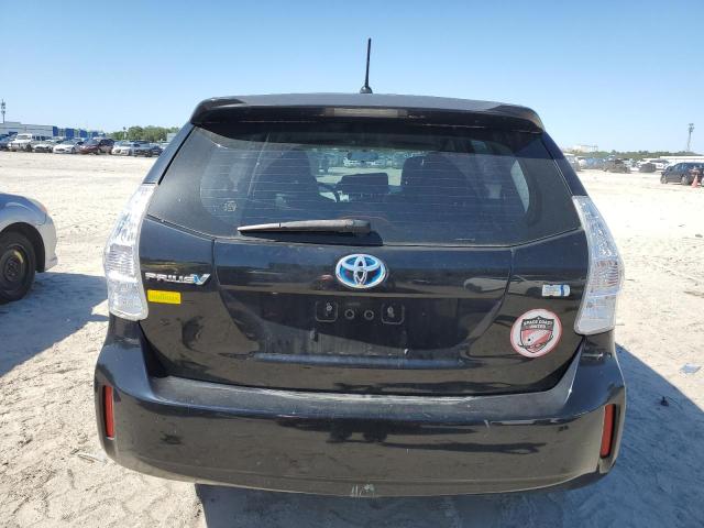 JTDZN3EU3D3242193 - 2013 TOYOTA PRIUS V BLACK photo 6