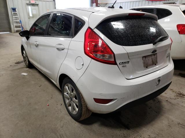 3FADP4EJ6DM161760 - 2013 FORD FIESTA SE WHITE photo 3