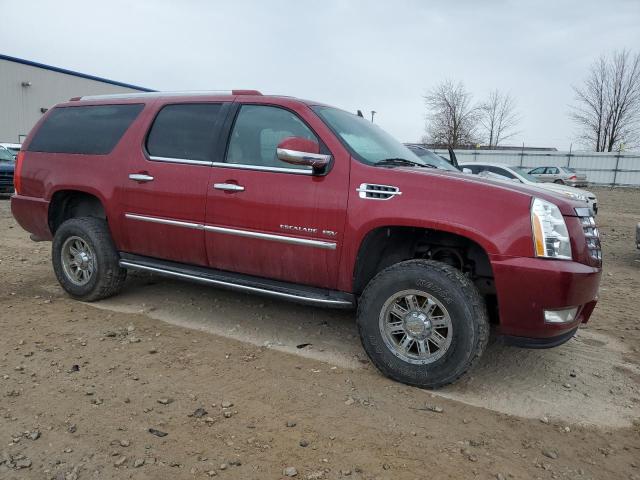 1GYS4HEF9BR162193 - 2011 CADILLAC ESCALADE ESV LUXURY RED photo 4