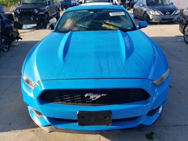 1FA6P8AM2H5213266 - 2017 FORD MUSTANG BLUE photo 5