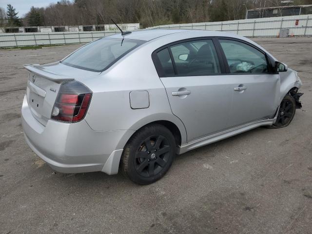 3N1AB6APXCL728450 - 2012 NISSAN SENTRA 2.0 SILVER photo 3