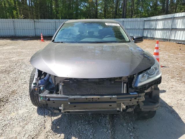 1HGCR2F05GA010552 - 2016 HONDA ACCORD EX GRAY photo 5