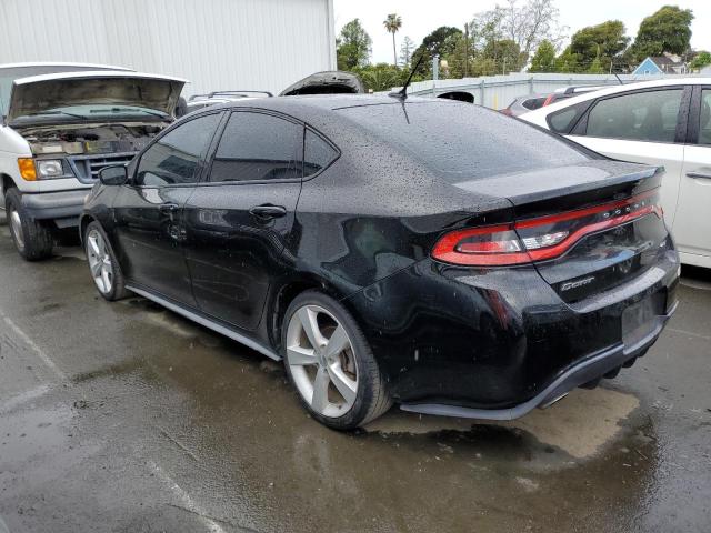 1C3CDFEB1FD146749 - 2015 DODGE DART GT BLACK photo 2