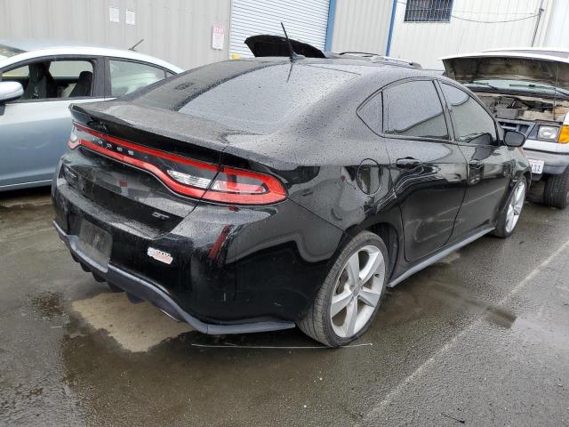 1C3CDFEB1FD146749 - 2015 DODGE DART GT BLACK photo 3