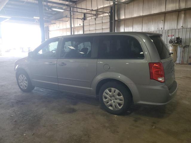 2C4RDGBG8HR581859 - 2017 DODGE GRAND CARA SE SILVER photo 2