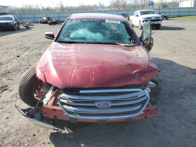 1FAHP2E89GG157414 - 2016 FORD TAURUS SEL RED photo 5