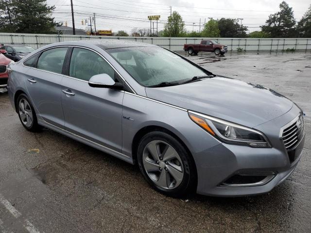 KMHE34L19GA024533 - 2016 HYUNDAI SONATA HYBRID SILVER photo 4