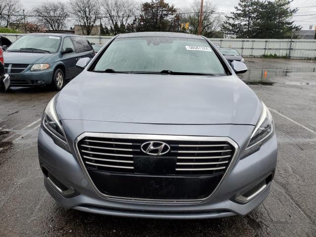 KMHE34L19GA024533 - 2016 HYUNDAI SONATA HYBRID SILVER photo 5