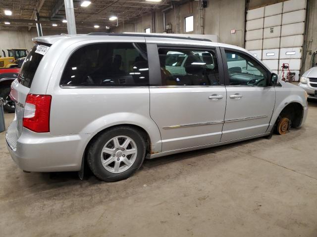 2A4RR8DG0BR641011 - 2011 CHRYSLER TOWN & COU TOURING L SILVER photo 3