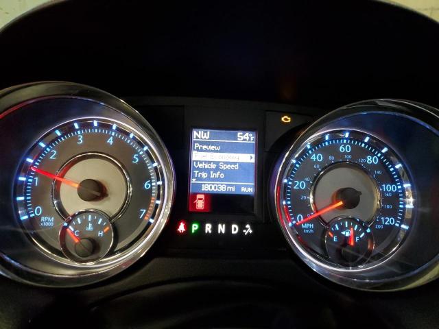 2A4RR8DG0BR641011 - 2011 CHRYSLER TOWN & COU TOURING L SILVER photo 9