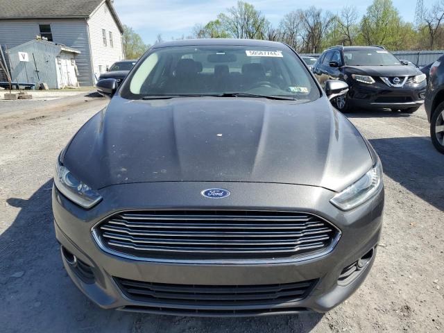 3FA6P0LU8FR273559 - 2015 FORD FUSION SE HYBRID CHARCOAL photo 5