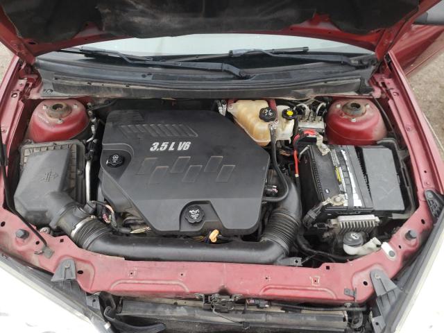 1G2ZG57N294129885 - 2009 PONTIAC G6 MAROON photo 11