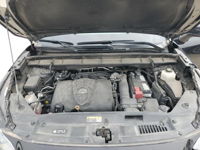 5TDGZRAH7NS126955 - 2022 TOYOTA HIGHLANDER XLE BLACK photo 12