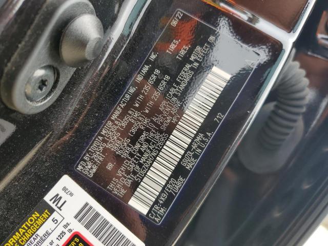 5TDGZRAH7NS126955 - 2022 TOYOTA HIGHLANDER XLE BLACK photo 13