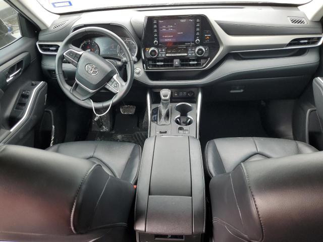 5TDGZRAH7NS126955 - 2022 TOYOTA HIGHLANDER XLE BLACK photo 8