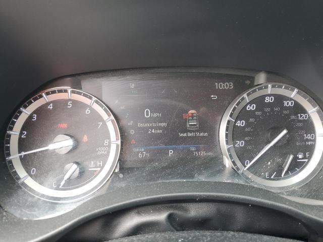 5TDGZRAH7NS126955 - 2022 TOYOTA HIGHLANDER XLE BLACK photo 9