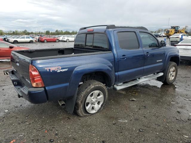 5TELU42NX6Z300154 - 2006 TOYOTA TACOMA DOUBLE CAB BLUE photo 3