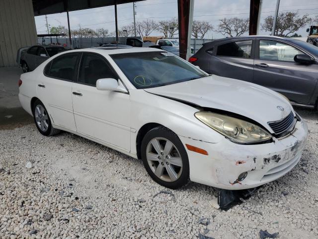 JTHBA30G255096923 - 2005 LEXUS ES 330 WHITE photo 4