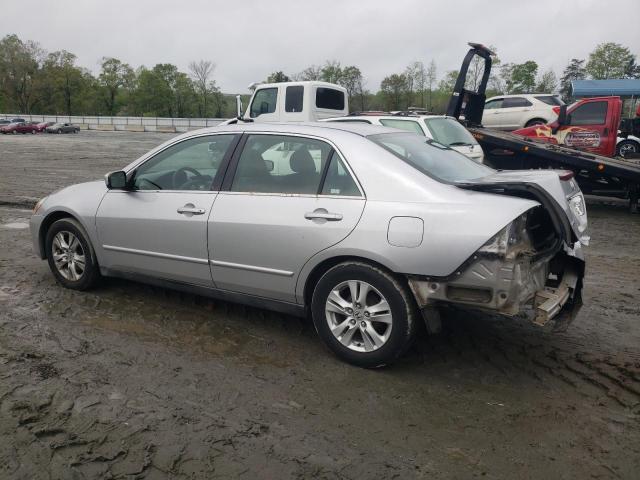 1HGCM56437A080490 - 2007 HONDA ACCORD LX SILVER photo 2