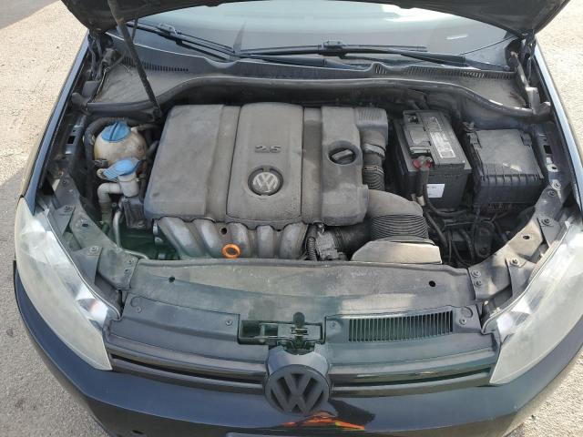 WVWBB7AJ5CW301481 - 2012 VOLKSWAGEN GOLF BLACK photo 11