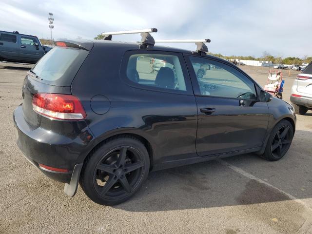WVWBB7AJ5CW301481 - 2012 VOLKSWAGEN GOLF BLACK photo 3