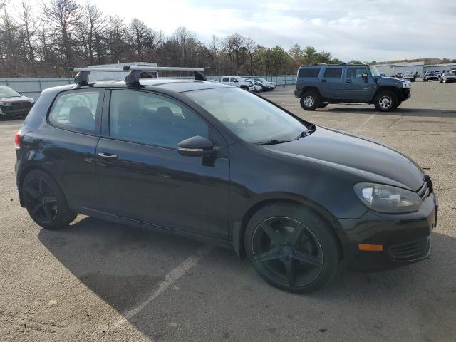 WVWBB7AJ5CW301481 - 2012 VOLKSWAGEN GOLF BLACK photo 4