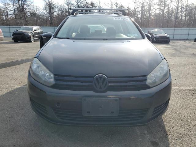 WVWBB7AJ5CW301481 - 2012 VOLKSWAGEN GOLF BLACK photo 5