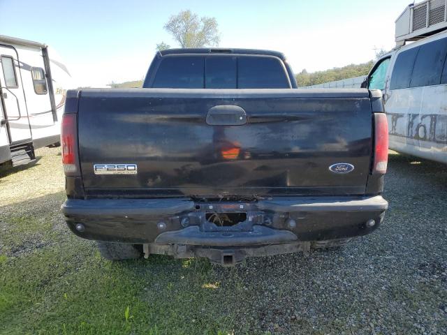 1FTSW21P47EA94329 - 2007 FORD F250 SUPER DUTY BLACK photo 6