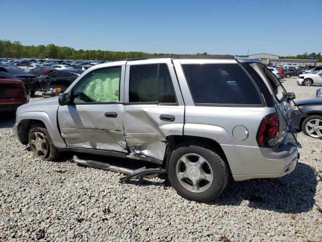 1GNDS13SX82255356 - 2008 CHEVROLET TRAILBLAZE LS SILVER photo 2