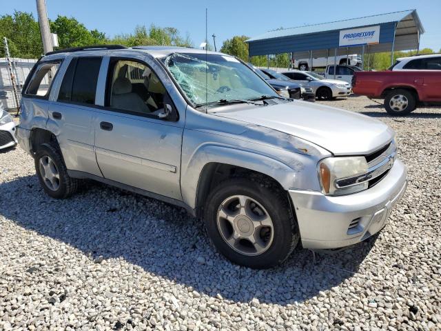 1GNDS13SX82255356 - 2008 CHEVROLET TRAILBLAZE LS SILVER photo 4