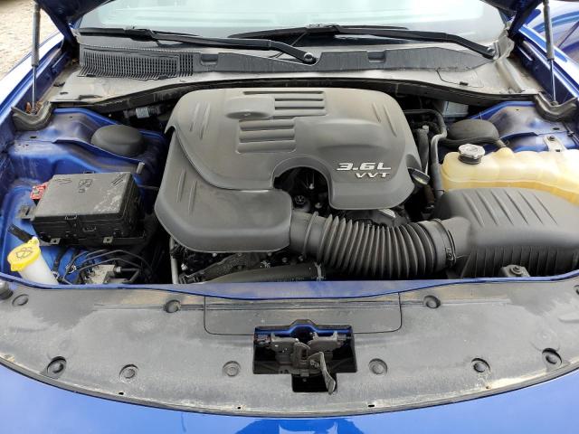 2C3CDXJG6JH216328 - 2018 DODGE CHARGER GT BLUE photo 11