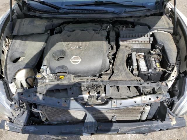 1N4AA5APXAC848838 - 2010 NISSAN MAXIMA S WHITE photo 11