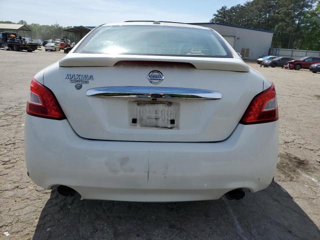 1N4AA5APXAC848838 - 2010 NISSAN MAXIMA S WHITE photo 6