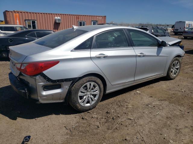 5NPEB4AC5DH530800 - 2013 HYUNDAI SONATA GLS GRAY photo 3