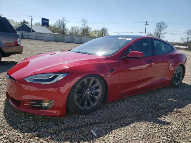 5YJSA1E23KF311772 - 2019 TESLA MODEL S Կարմիր լուսանկար 1