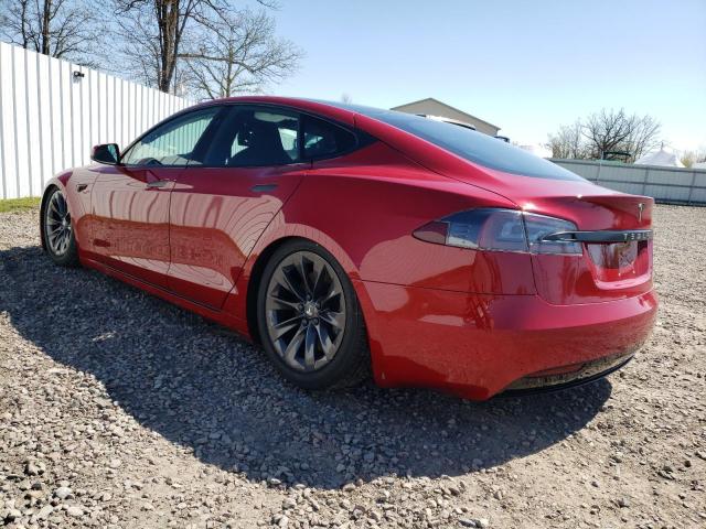 5YJSA1E23KF311772 - 2019 TESLA MODEL S Կարմիր լուսանկար 2